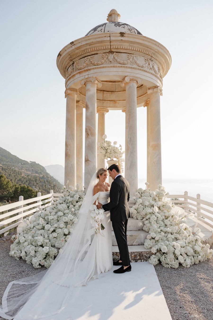 Wedding ceremony at Son Marroig in Mallorca