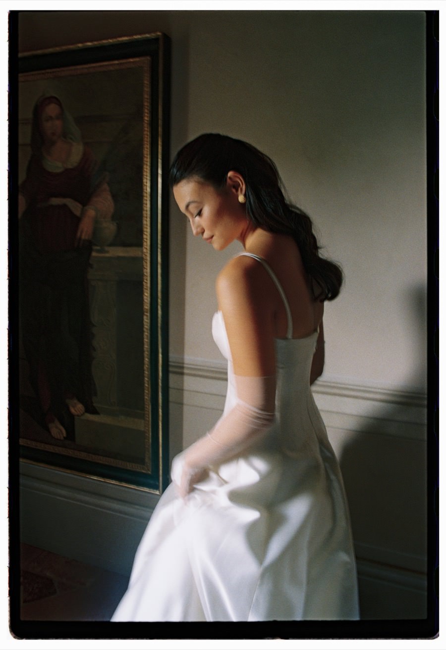 Elegant bride portrait