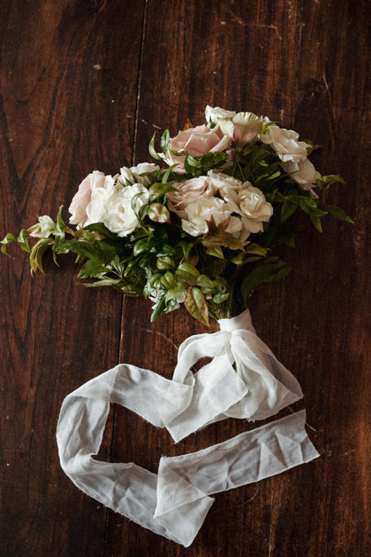 Ramo de novia romantico