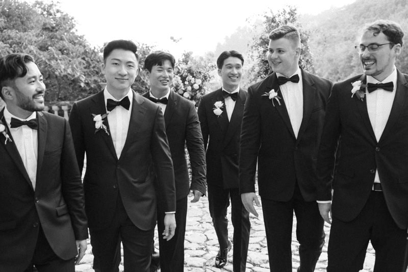 Black tie wedding Mallorca