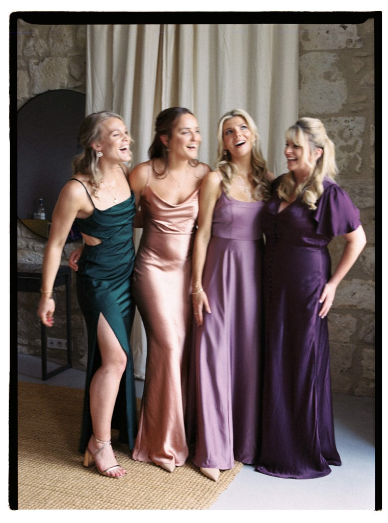 Toulouse wedding bridesmaids