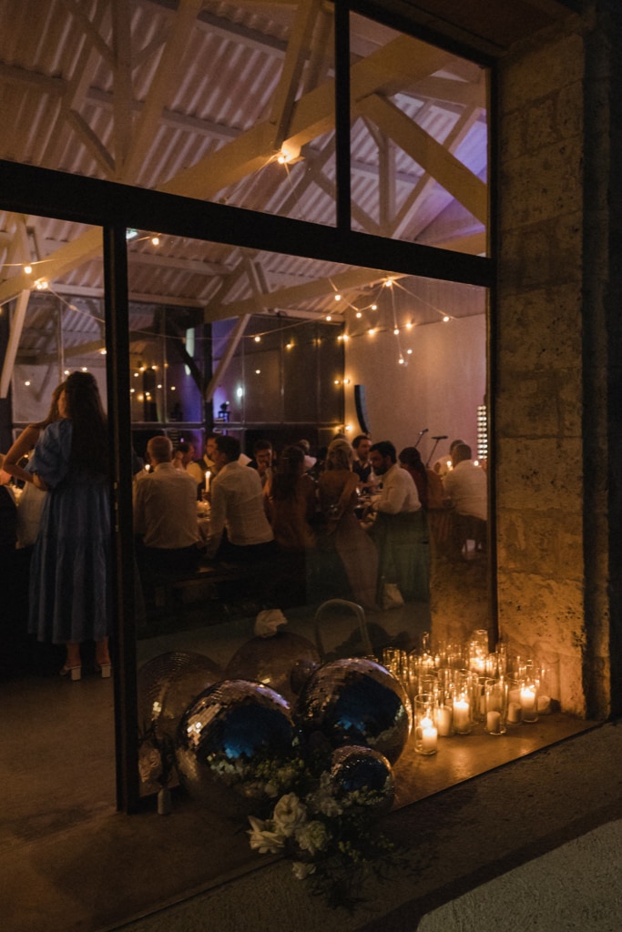 indoors wedding Toulouse Chateau Engalin