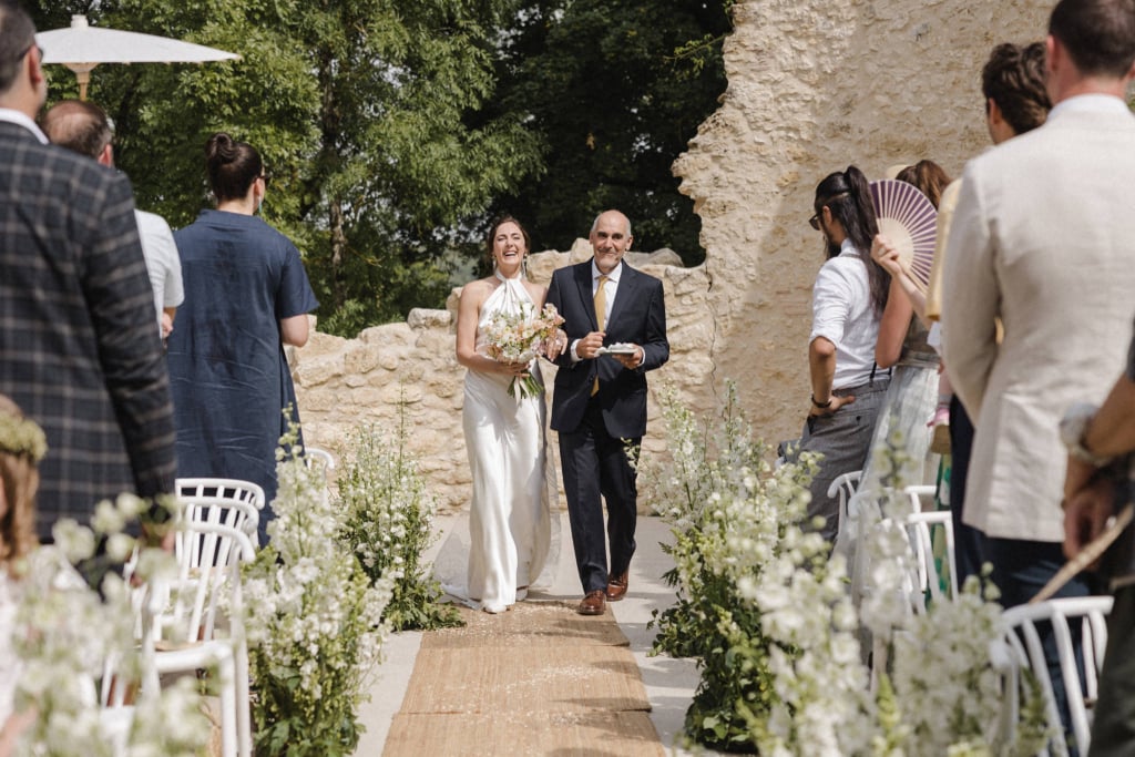 South France wedding chapel ceremony