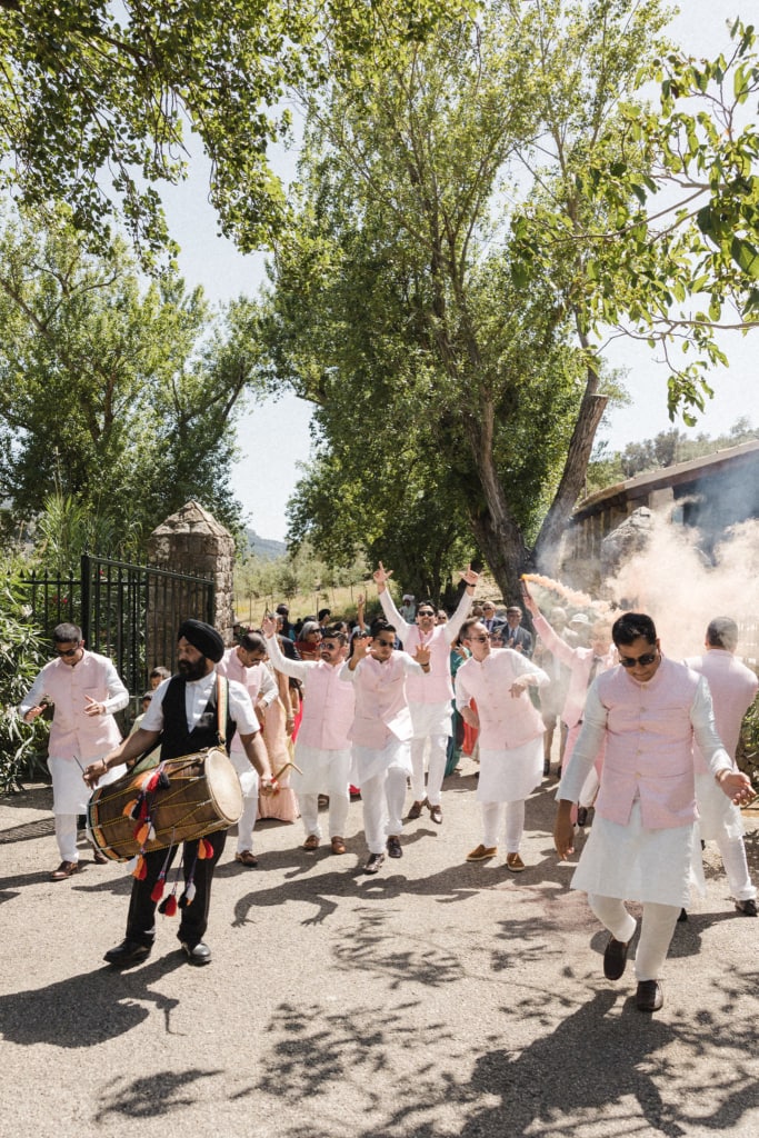 baraat indian wedding Mallorca Spain