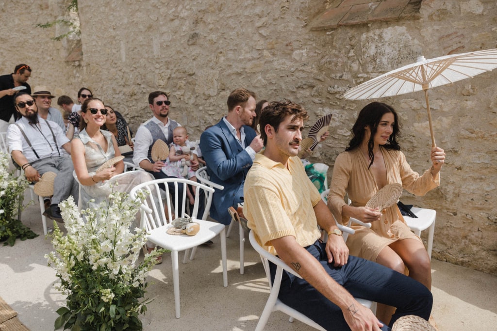 South France wedding chapel ceremony