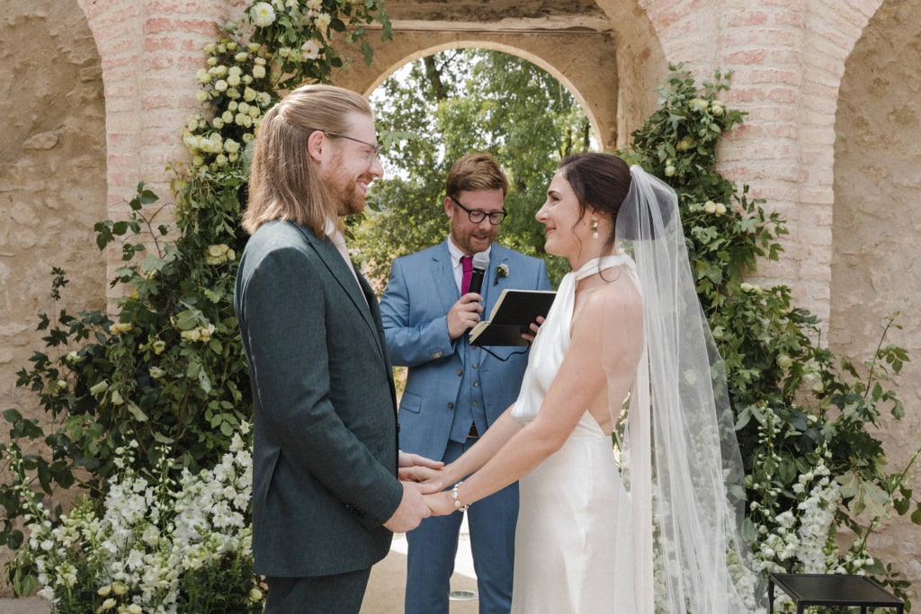 South France wedding chapel ceremony