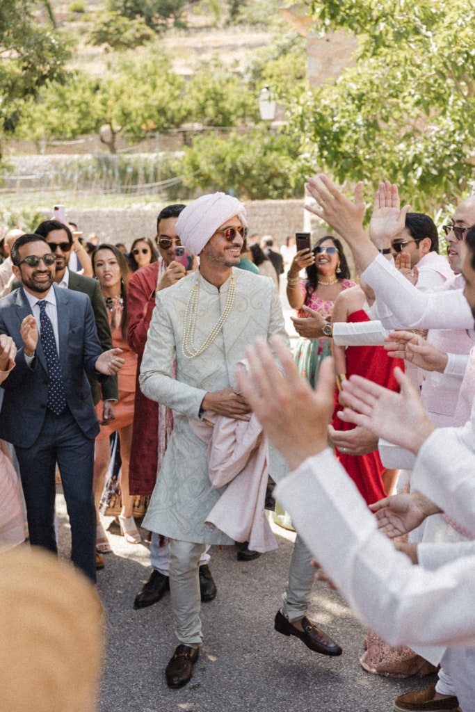 baraat indian wedding Mallorca Spain