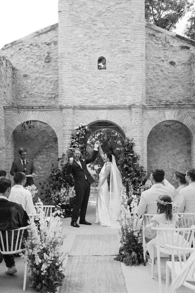 South France wedding chapel ceremony