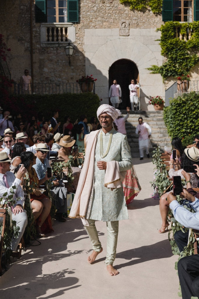 indian wedding ceremony Mallorca Spain