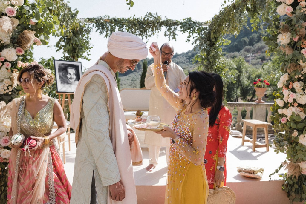 indian wedding ceremony Mallorca Spain