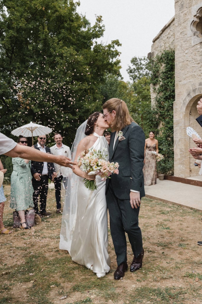 South France wedding chapel ceremony