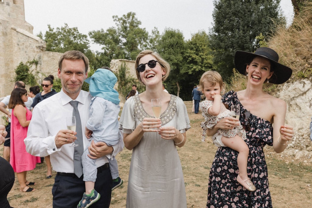 Chateau Engalin cocktail hour