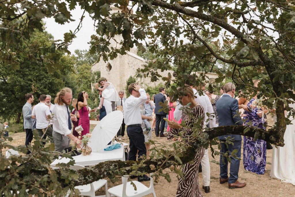 Chateau Engalin cocktail hour