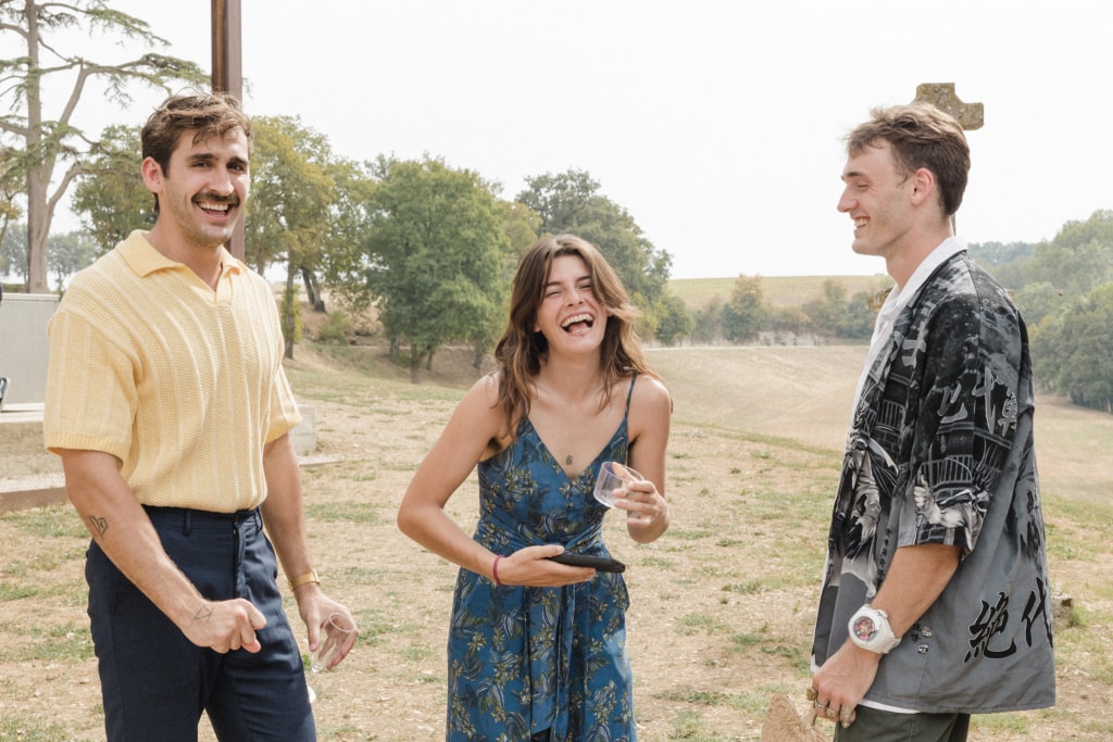 Chateau Engalin cocktail hour