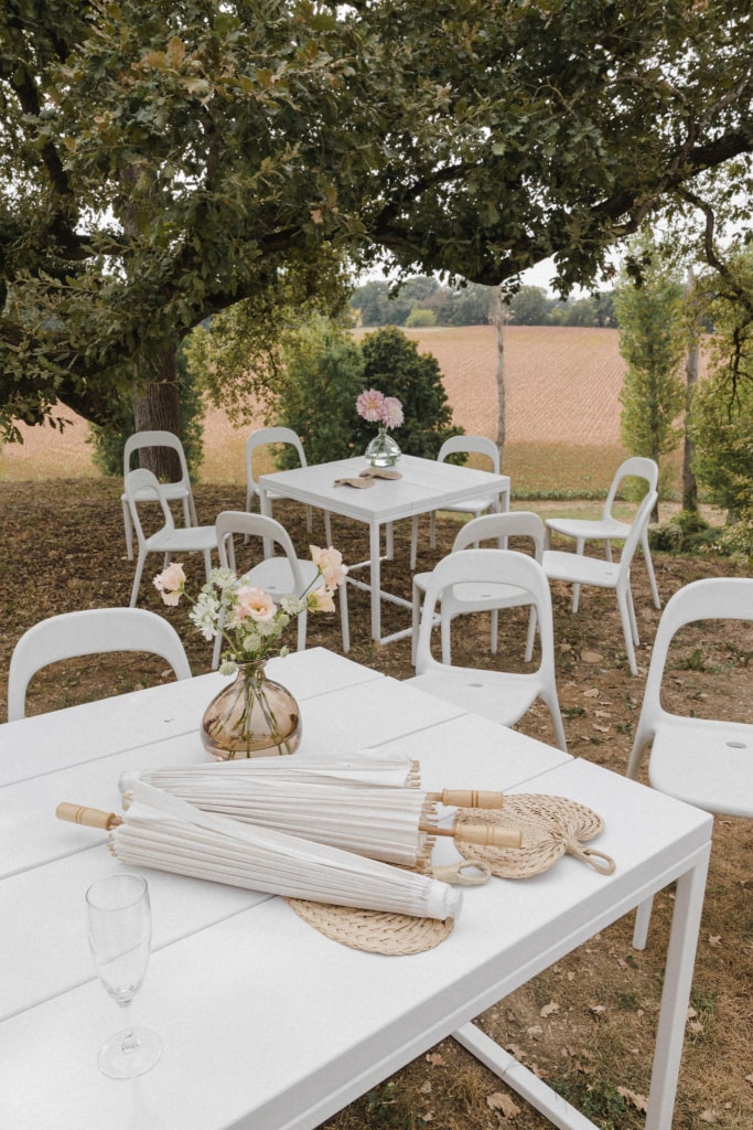 Chateau Engalin cocktail hour