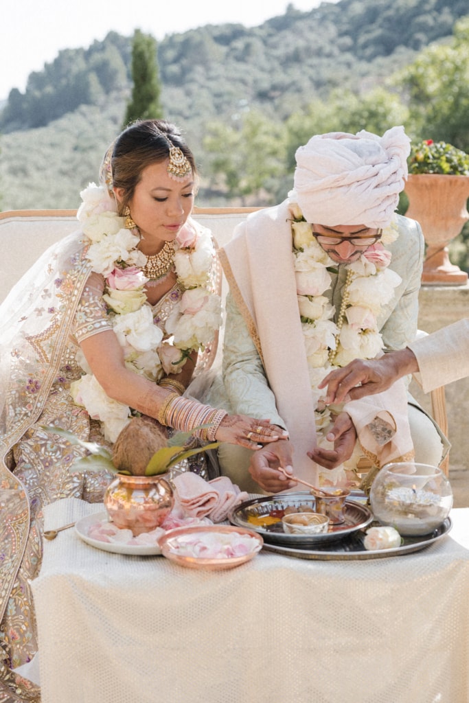 indian wedding ceremony Mallorca Spain