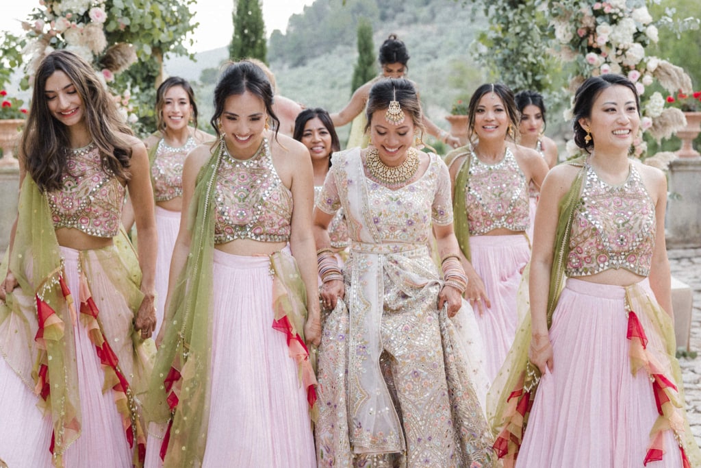 indian bridal party Spain