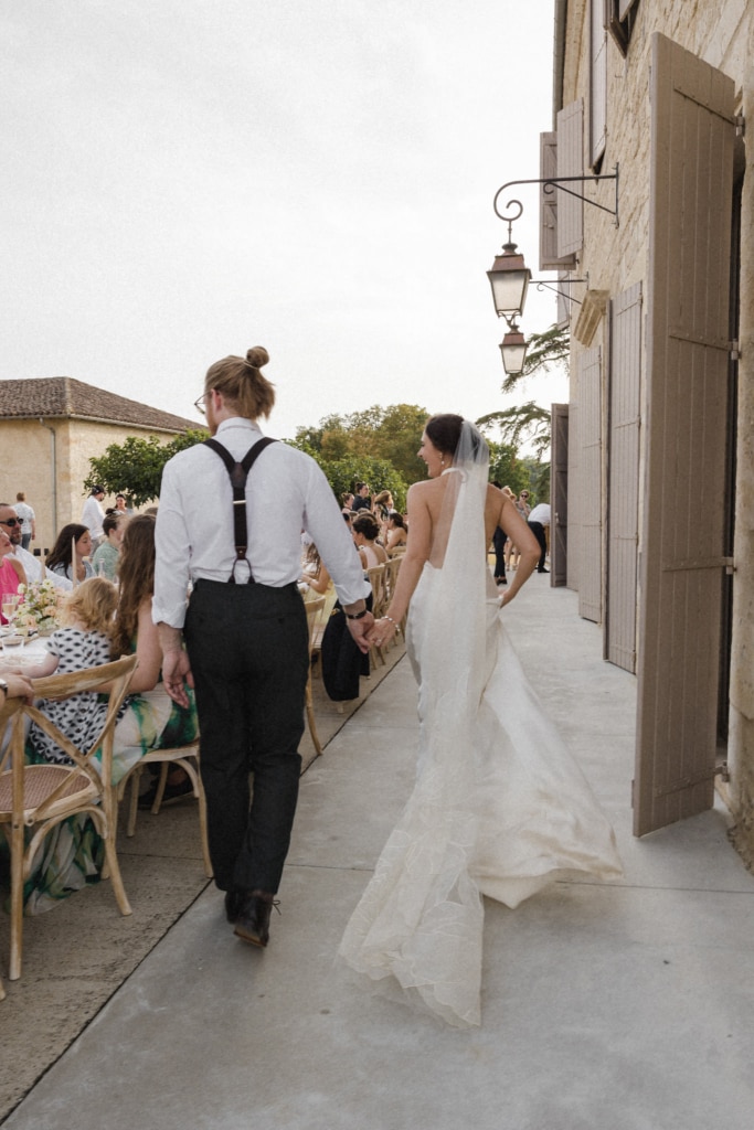 South France wedding reception