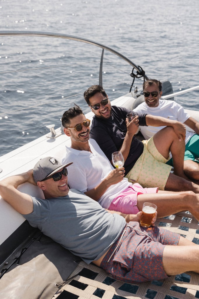 Mallorca pre wedding boat party