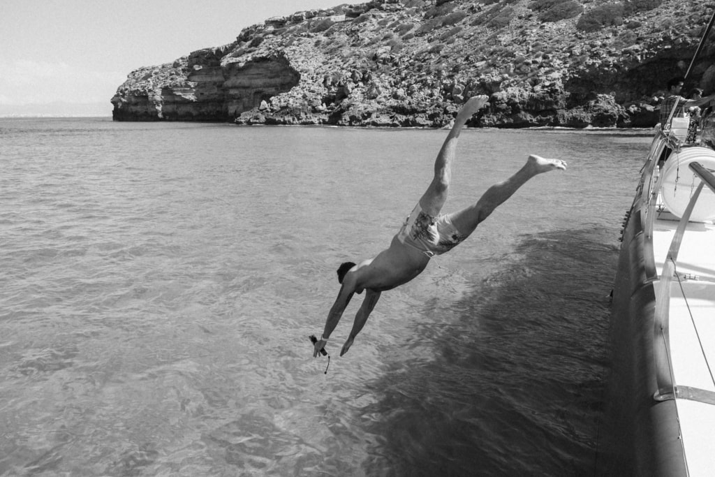 Mallorca pre wedding boat party