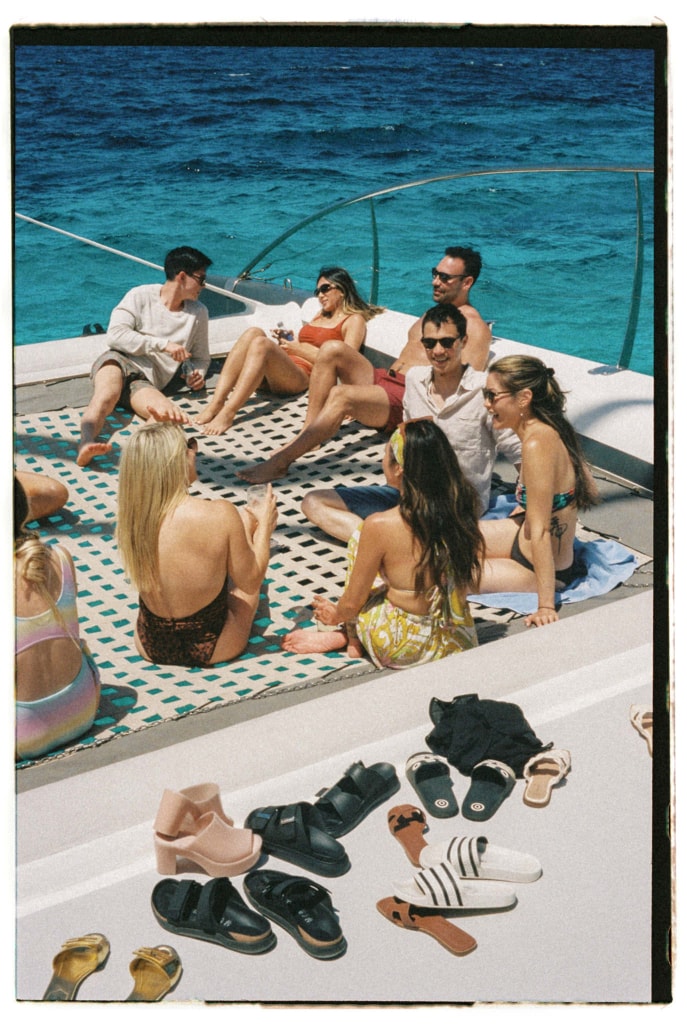 Mallorca pre wedding boat party 1