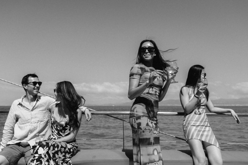 Mallorca pre wedding boat party