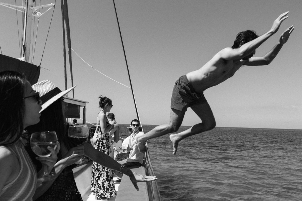 Mallorca pre wedding boat party