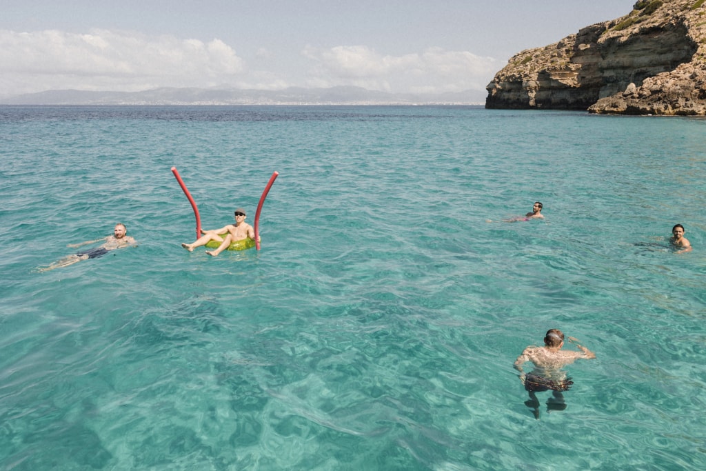 Mallorca pre wedding boat party