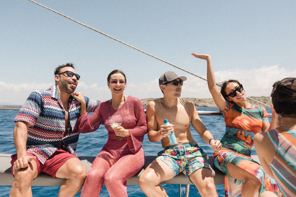 Mallorca pre wedding boat party