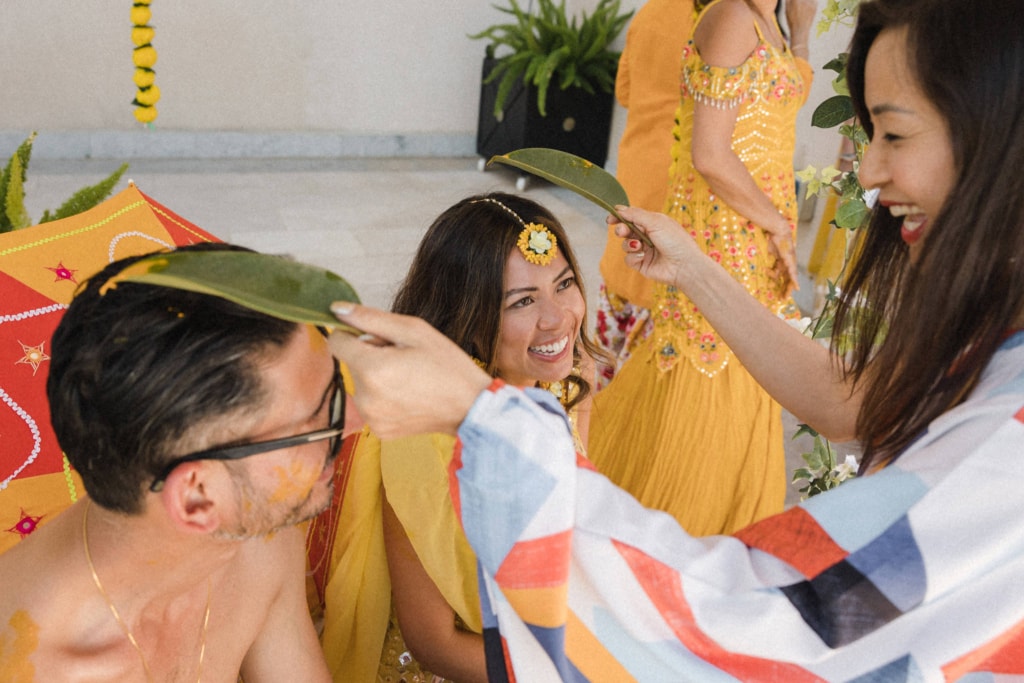 Haldi ceremony Mallorca Spain