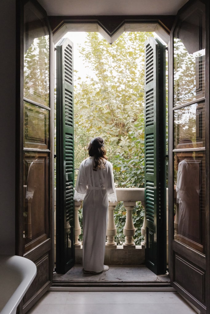 getting ready wedding hotel Soller Mallorca