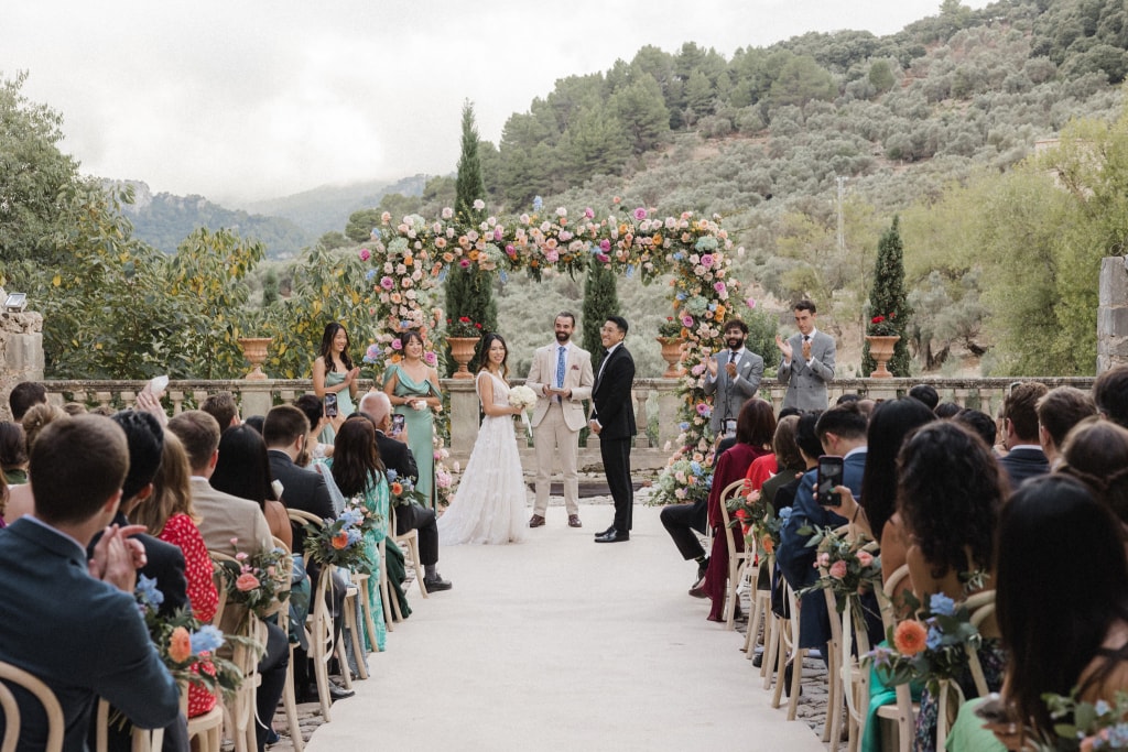 Finca Comassema wedding ceremony