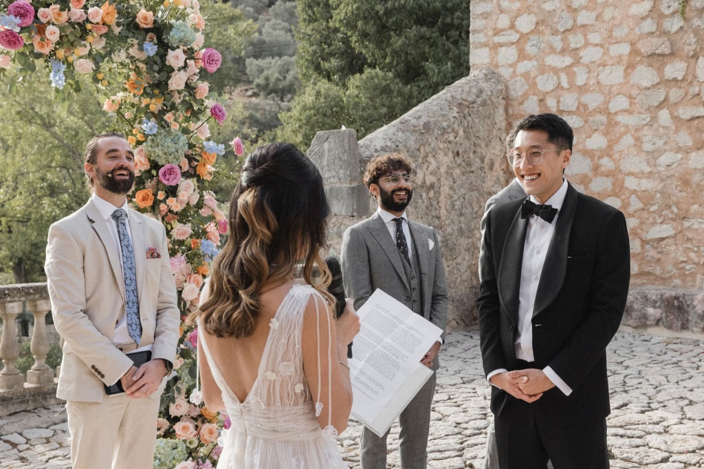 Finca Comassema wedding ceremony