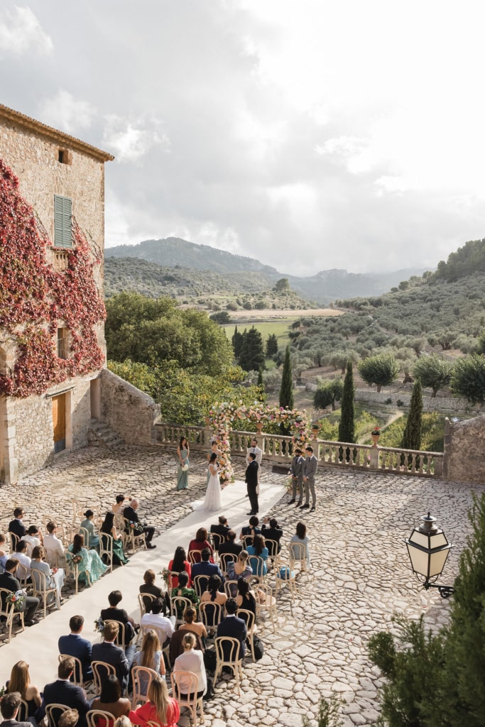 Finca Comassema wedding ceremony
