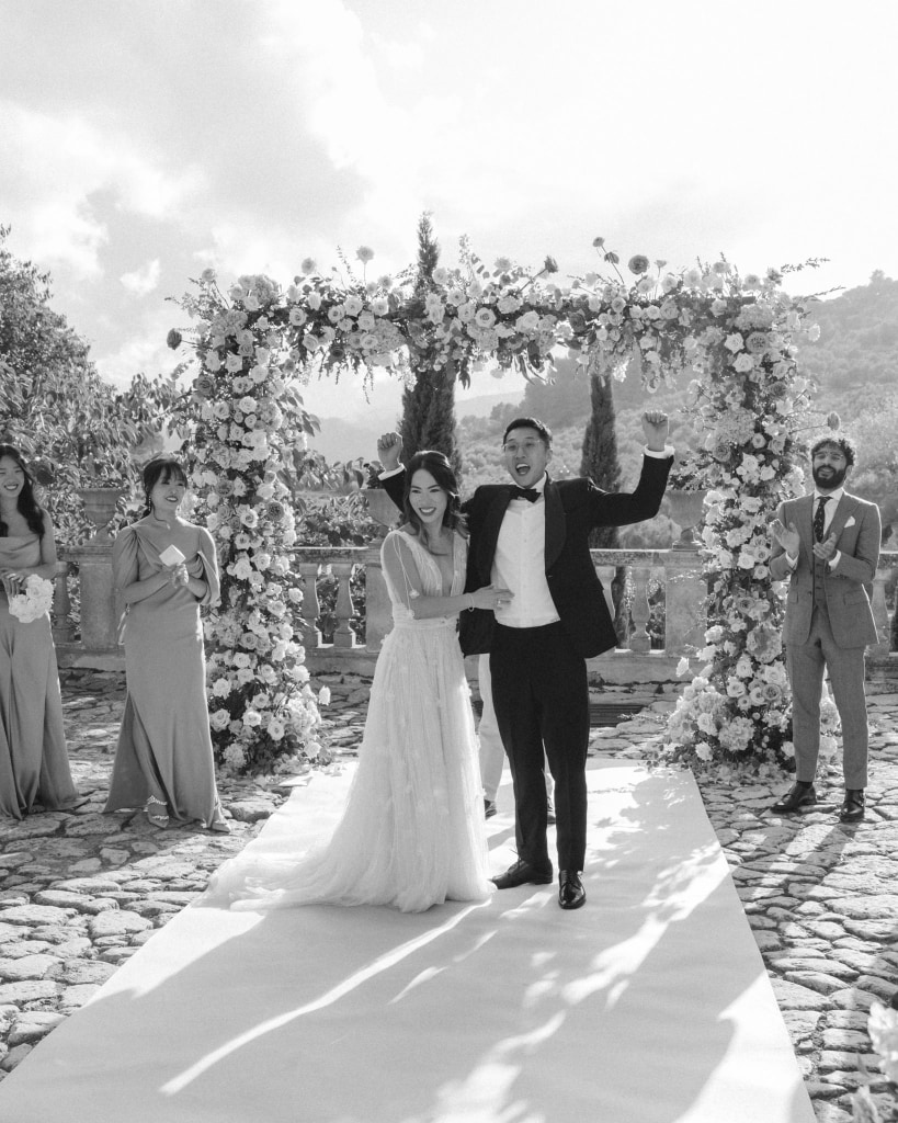 Finca Comassema wedding ceremony