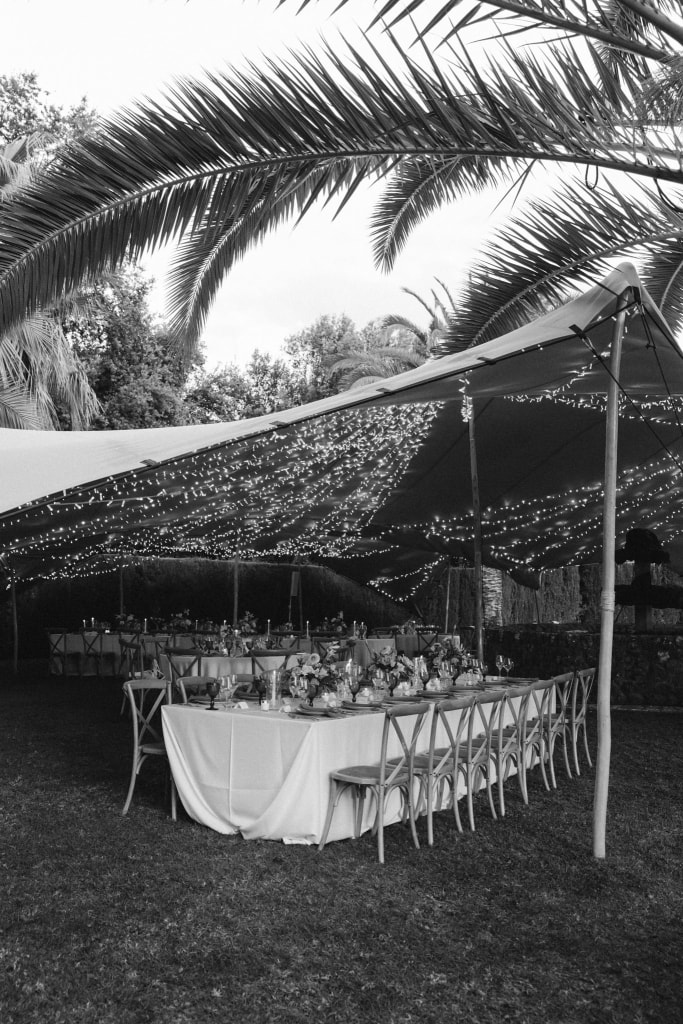 rain tent plan B Finca Comassema