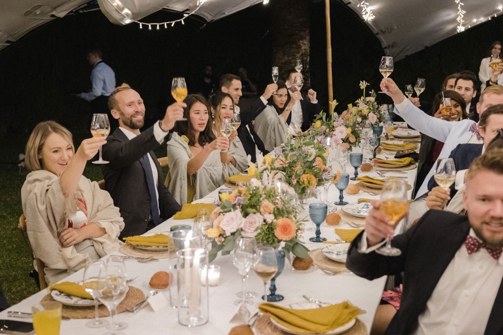 Finca Comassema wedding reception