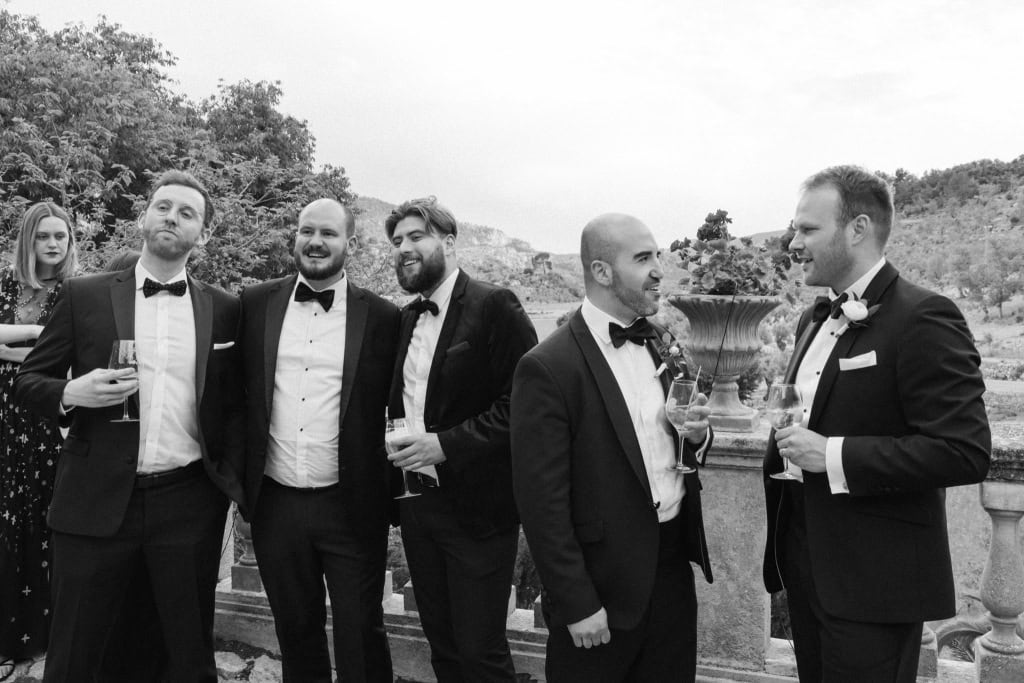 black tie mallorca wedding Comassema