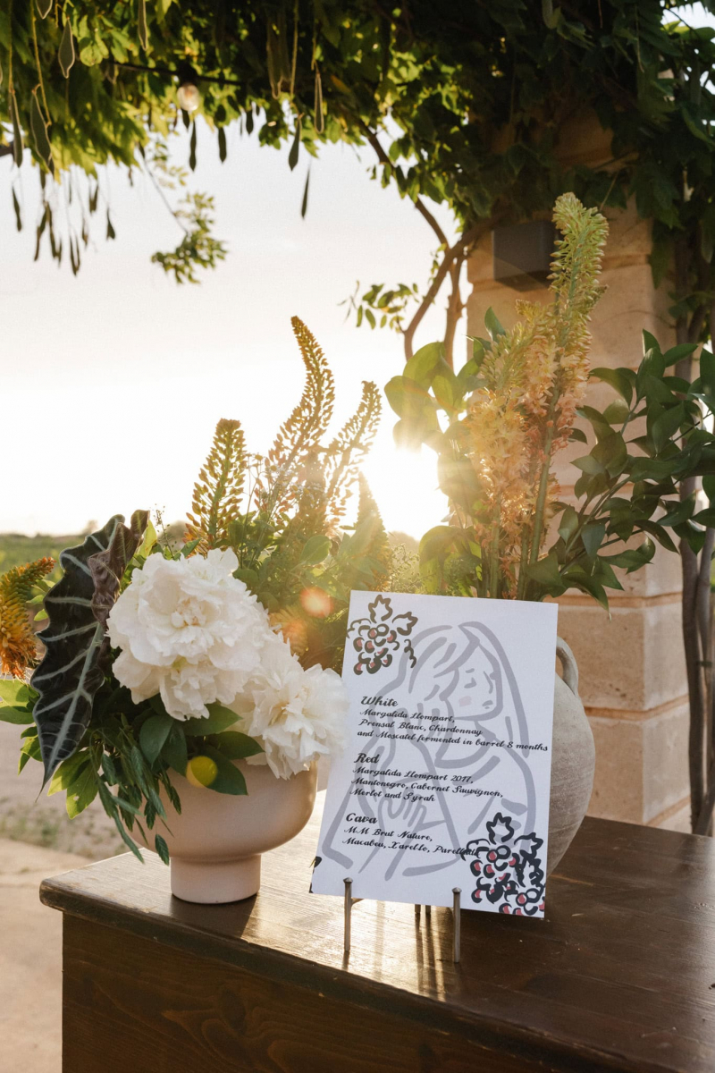 Son Llompart wedding welcome dinner Mallorca