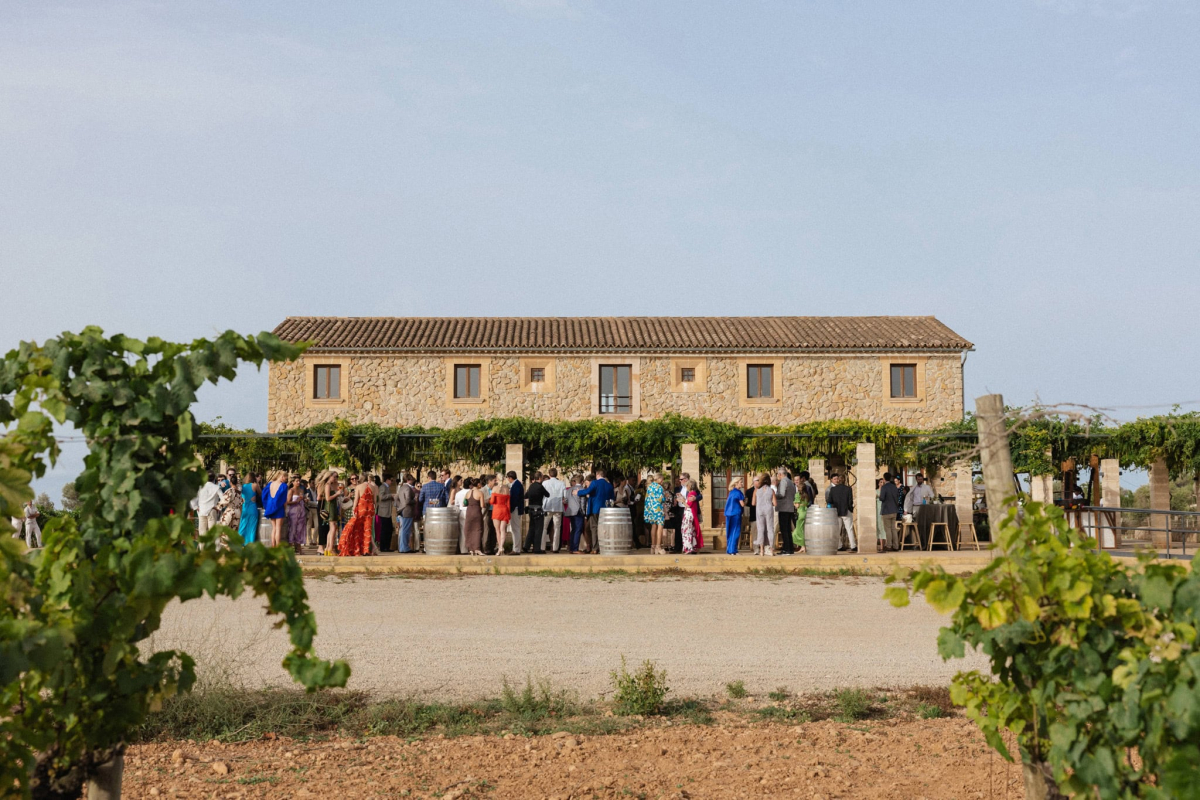 Son Llompart wedding welcome dinner Mallorca