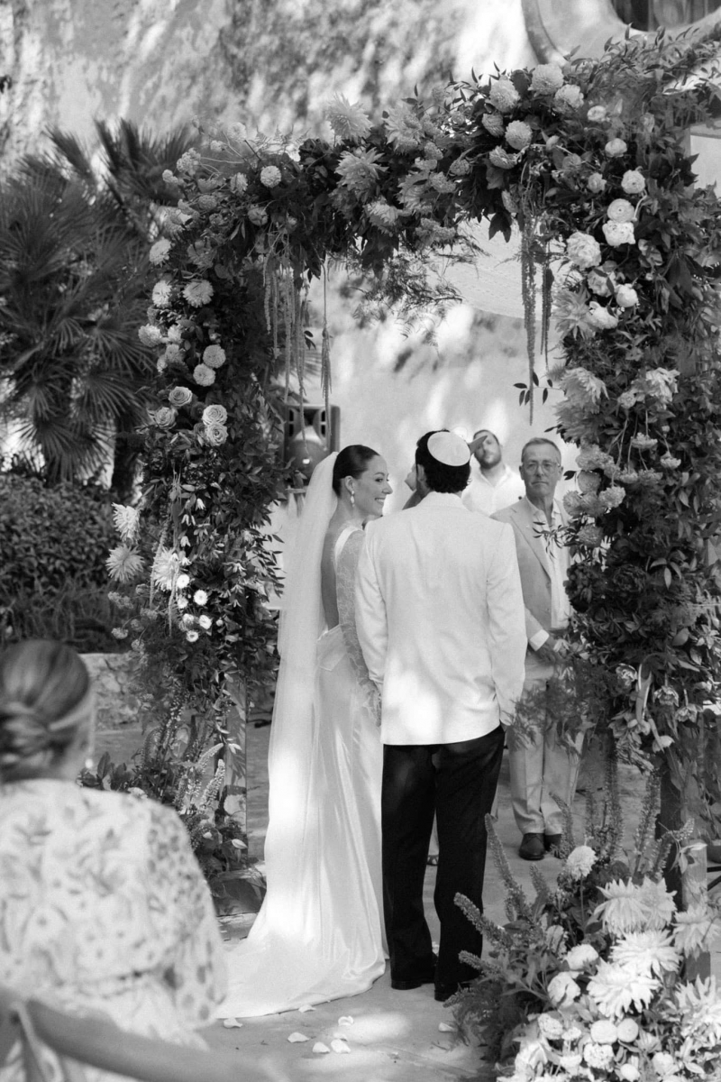 Jewish wedding Mallorca Jardines de Alfabia