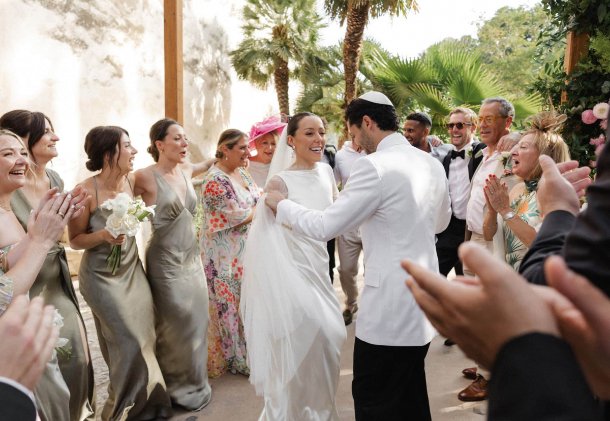 Jewish wedding Mallorca Jardines de Alfabia