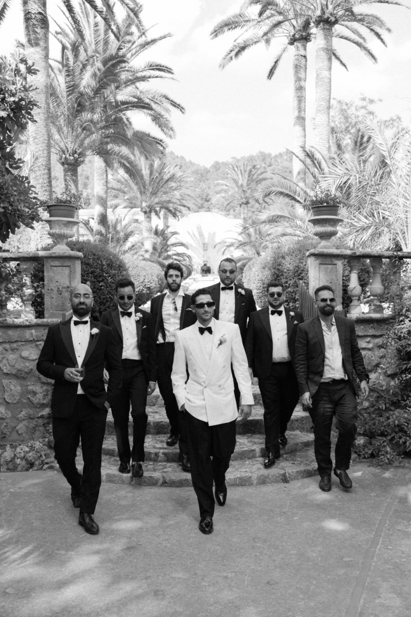 Jewish wedding Mallorca Jardines de Alfabia