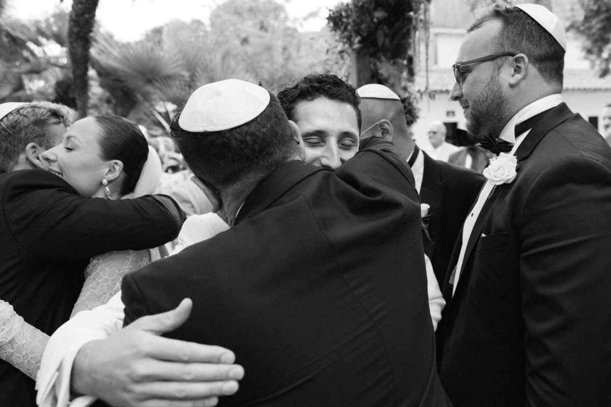 Jewish wedding Mallorca Jardines de Alfabia