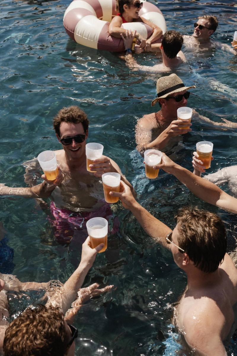 wedding pool party Puro Beach