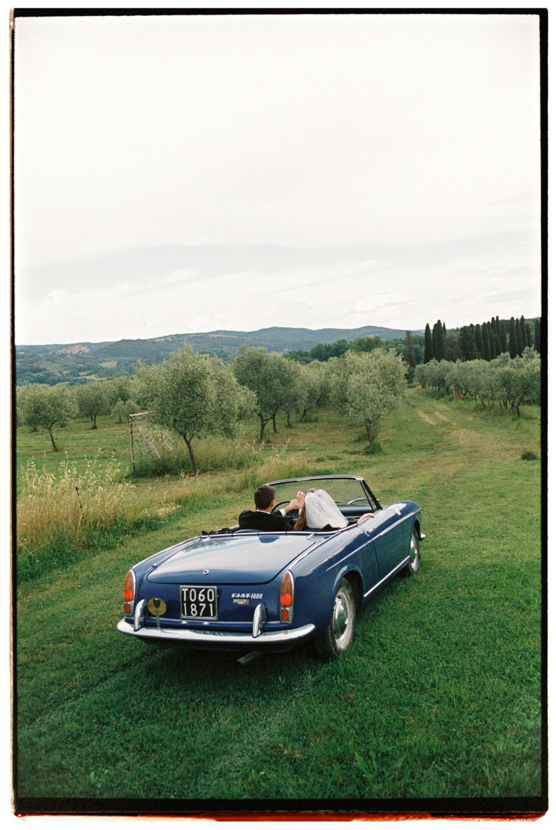 Tuscany film wedding photographer Italy 1