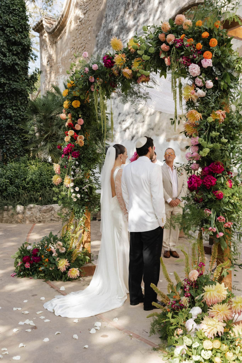 Jewish wedding Mallorca Jardines de Alfabia