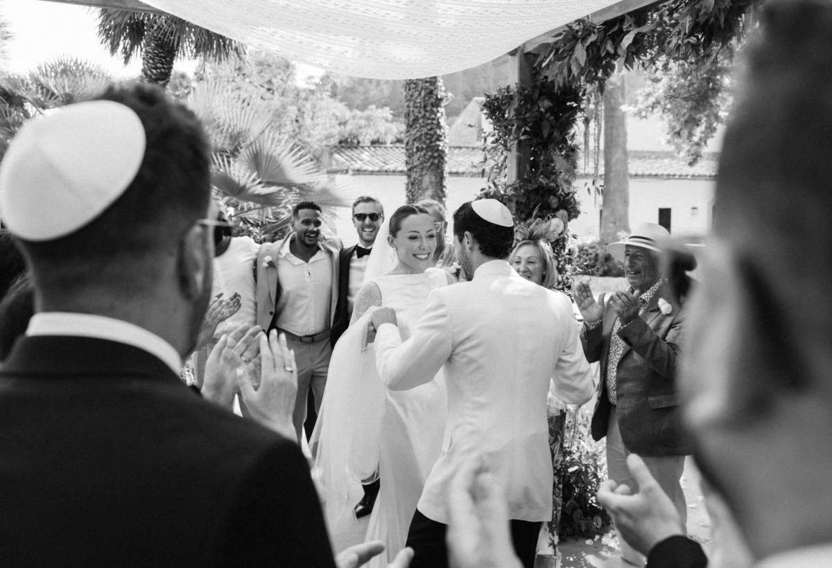 Jewish wedding Mallorca Jardines de Alfabia