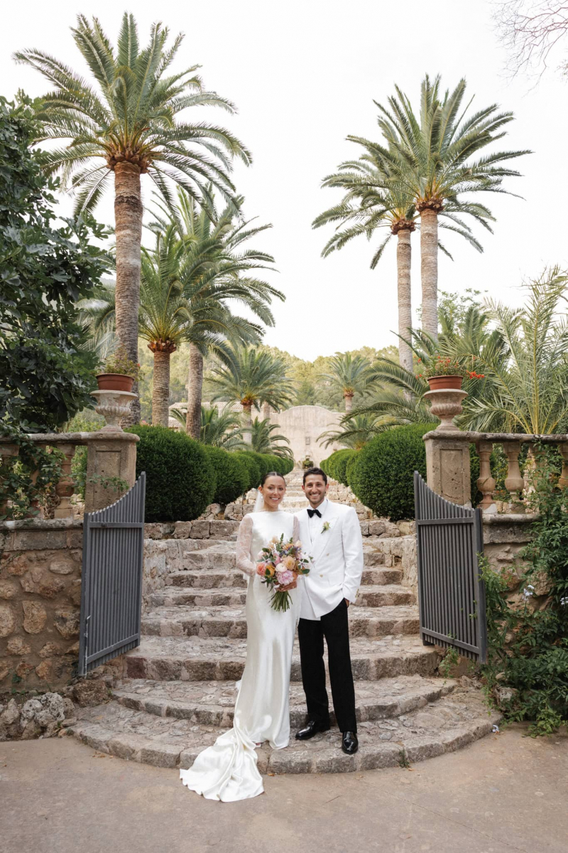 Jewish wedding Mallorca Jardines de Alfabia