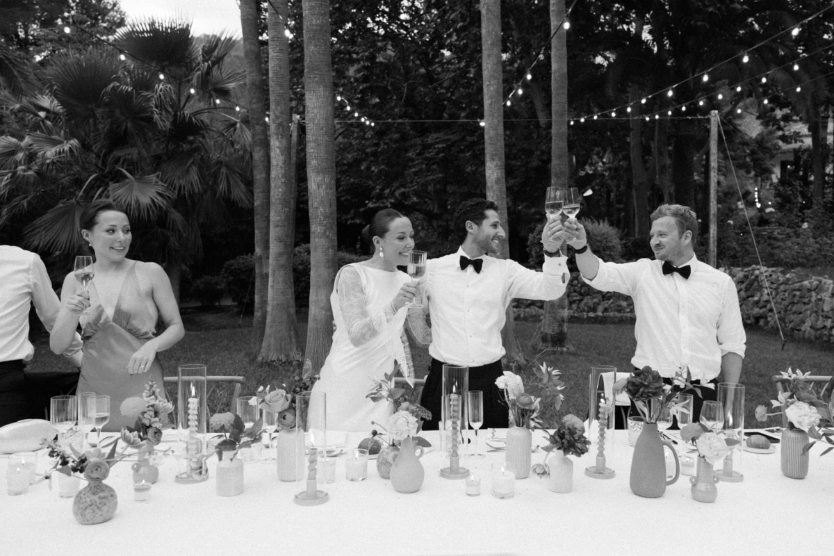 Jewish wedding Mallorca Jardines de Alfabia